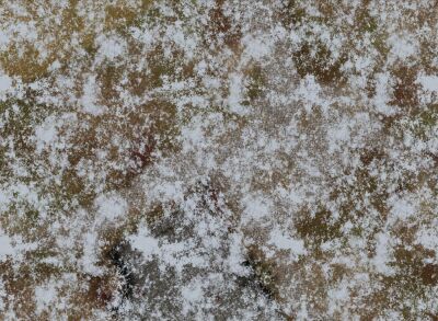 44x60 Snowy Defiled Monastery mit Tragetasche
