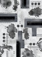 44x60 Snowy Imperial Refinery mit Tragetasche