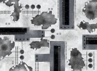 44x60 Snowy Imperial Refinery mit Tragetasche