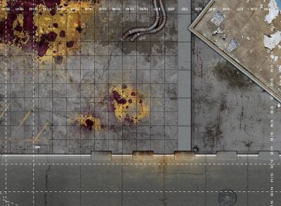44x60 Double G-Mat: Nexus Quarantine and Fallout mit...