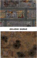 44x60 Double Sided: Nexus - Quarantine and Fallout mit Tragetasche