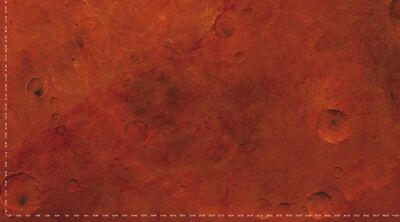 44"x60" Double Sided: Measures - Cyberpunk and Mars mit Tragetasche