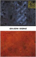44x60 Double Sided: Measures - Cyberpunk and Mars mit Tragetasche
