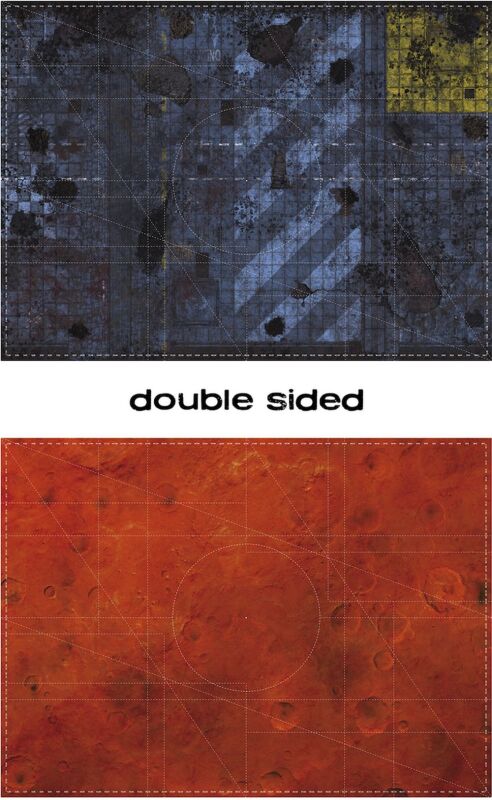 44x60 Double Sided: Nexus - Chem Zone and Lost World mit Tragetasche