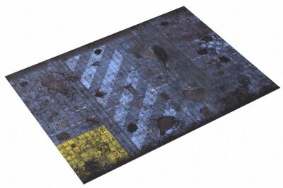 44x60 Double Sided: Cyberpunk and Mars mit Tragetasche