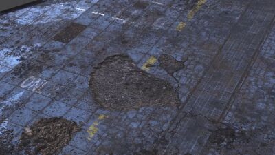 44x60 Double Sided: Cyberpunk and Mars mit Tragetasche