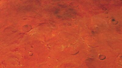 44"x60" Double Sided: Cyberpunk and Mars mit Tragetasche