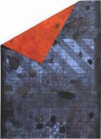 44x60 Double Sided: Cyberpunk and Mars mit Tragetasche