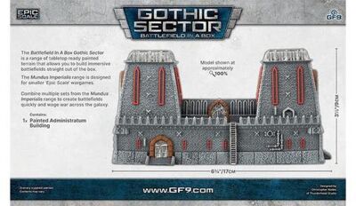 Mundus Imperialis: Administratum (Epic Scale) Ma&szlig;e