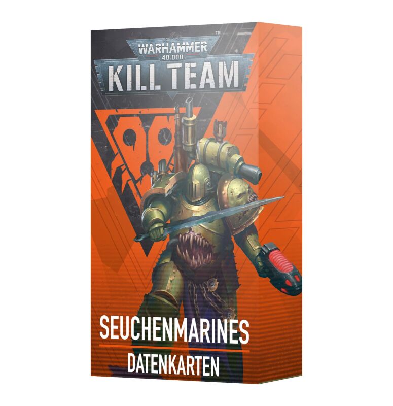 Kill Team Datacards: Plague Marines (Englisch)