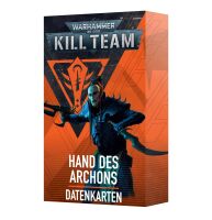 Kill Team Datenkarten: Hand Des Archons (Deutsch)
