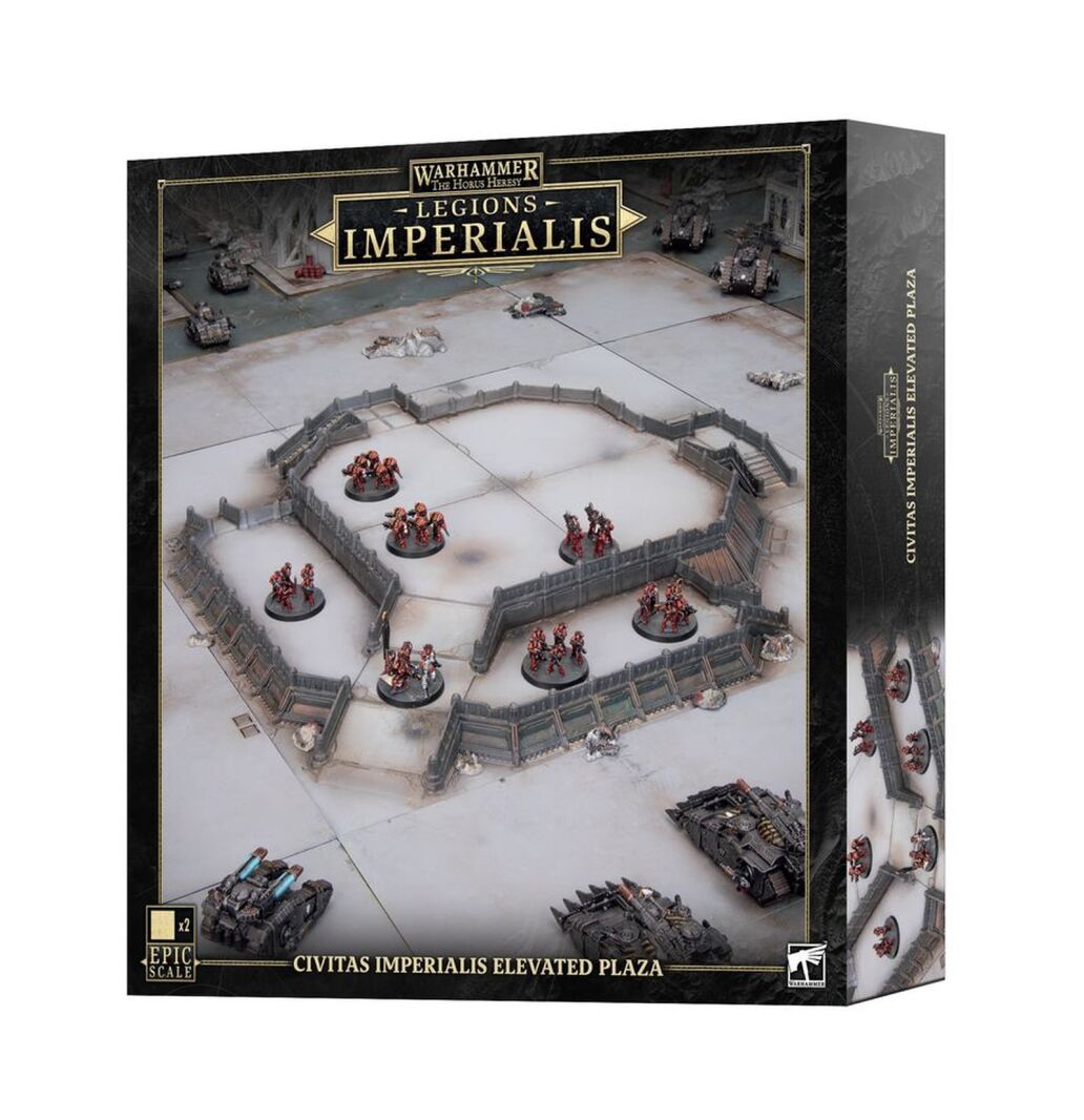 Games Workshop Legions Imperialis: Civitas Imperialis Elevated Plaza (Epic Scale) 99122699003