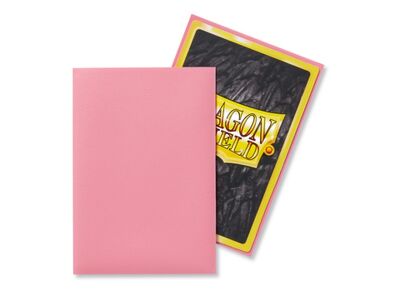Dragon Shield Small Sleeves - Japanese Matte Pink (60 Sleeves)