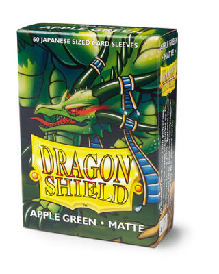 Dragon Shield Small Sleeves - Japanese Matte Apple Green (60 Sleeves)