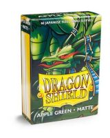 Dragon Shield Small Sleeves - Japanese Matte Apple Green (60 Sleeves)