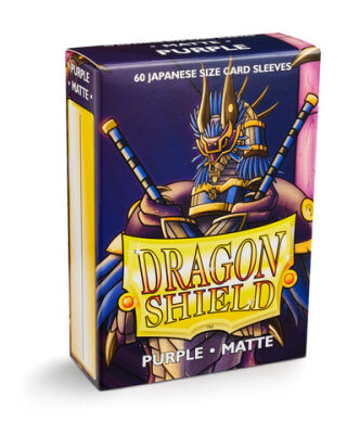 Dragon Shield Small Sleeves - Japanese Matte Purple (60...