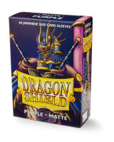 Dragon Shield Small Sleeves - Japanese Matte Purple (60 Sleeves)
