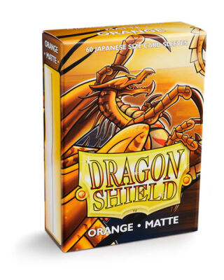 Dragon Shield Small Sleeves - Japanese Matte Orange (60...