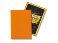 Dragon Shield Small Sleeves - Japanese Matte Orange (60 Sleeves)