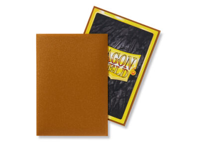 Dragon Shield Small Sleeves - Japanese Matte Gold (60 Sleeves)