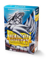 Dragon Shield Small Sleeves - Japanese Matte Silver (60 Sleeves)