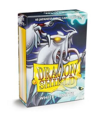 Dragon Shield Small Sleeves - Japanese Matte White (60...