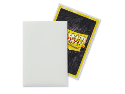 Dragon Shield Small Sleeves - Japanese Matte White (60 Sleeves)