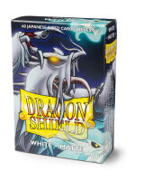 Dragon Shield Small Sleeves - Japanese Matte White (60 Sleeves)