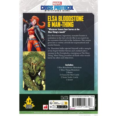 Marvel: Crisis Protocol - Elsa Bloodstone &amp; Man-Thing