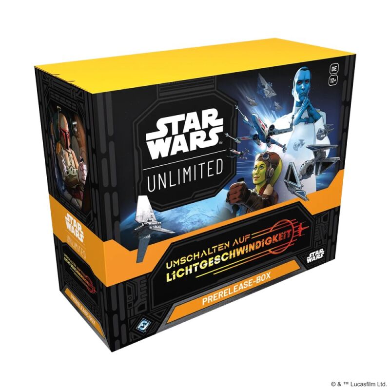 Umschalten auf Lichtgeschwindigkeit: Prerelease-Box (Deutsch)