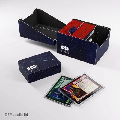 Twin Sun Soft Crate - Card Back Blue
