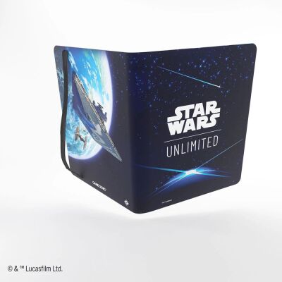 18-Pocket Album - Card Back Blue