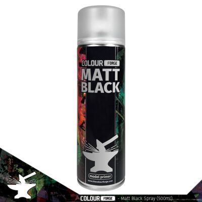 Colour Forge Spray: Matt Black (500ml) Produkt