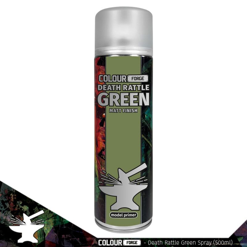 Colour Forge Spray: Death Rattle Green (500ml)