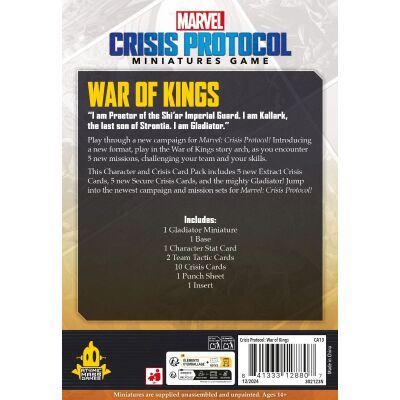 Marvel: Crisis Protocol &ndash; War of Kings Character and Crisis Card Pack