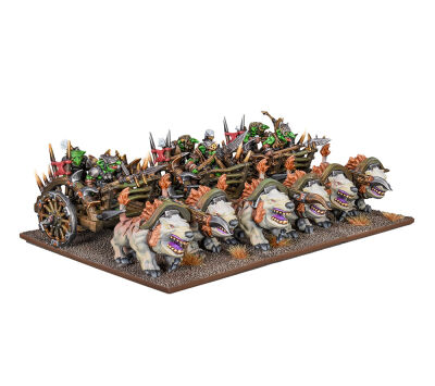 Kings of War: Goblin - Goblin Chariots / Mincer Mob