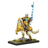 Kings of War: Halfling Muster Captain on Aralez