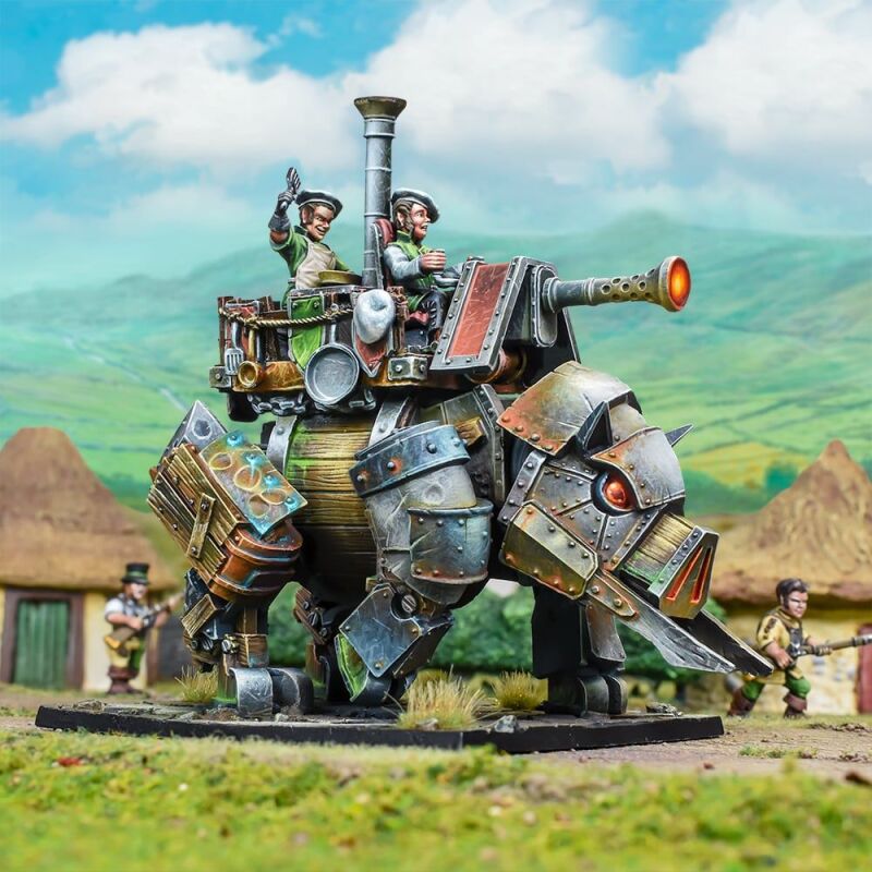 Kings of War: Halfling Iron Beast
