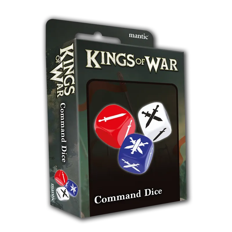 Kings of War Command Dice