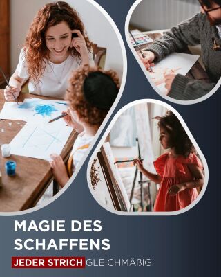 Lieberge Aquarellpinsel (8 Pinsel)