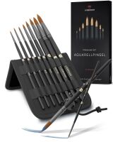 Lieberge Aquarellpinsel (8 Pinsel)