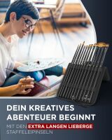 Lieberge Staffeleipinsel (12 Pinsel)