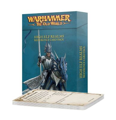 High Elf Realms Reference Card Pack (Englisch)