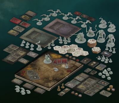 Elden Ring: The Board Game - Realm of the Grafted King Aufbau