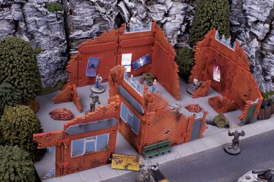 Terrain Crate: Modern Destroyed Building