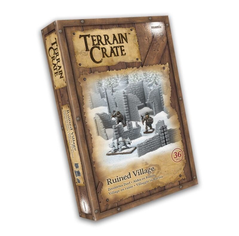 Terrain Crate:Fantasy Ruined Walls