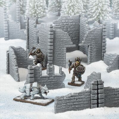 Terrain Crate:Fantasy Ruined Walls