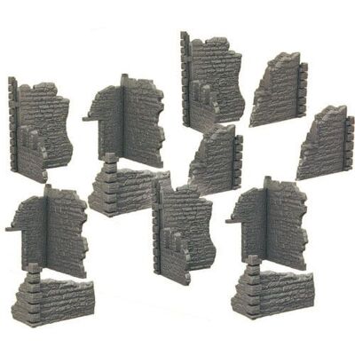 Terrain Crate:Fantasy Ruined Walls