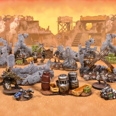 Terrain Crate: Sci-Fi Deadzone Ruins