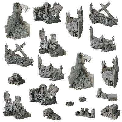 Terrain Crate: Sci-Fi Deadzone Ruins